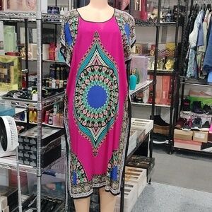 Printed Women's Dresses Size One